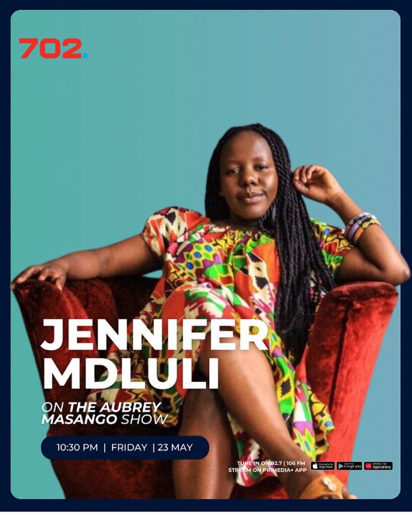 Jennifer Mdluli interview at 702  with Aubrey Masango speaking about Emerald Gymnastics Club